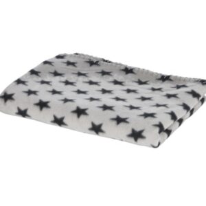 Plaid polaire stella gris