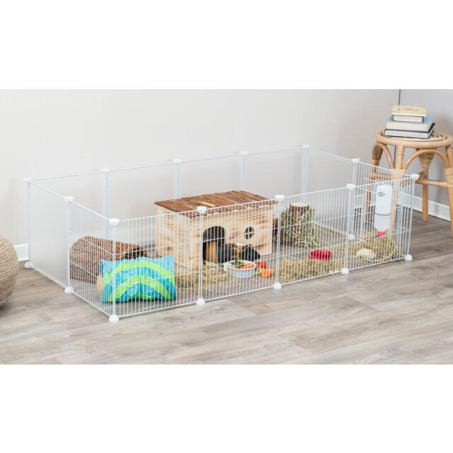 Enclos intérieur en métal/plastique 140x35x70cm