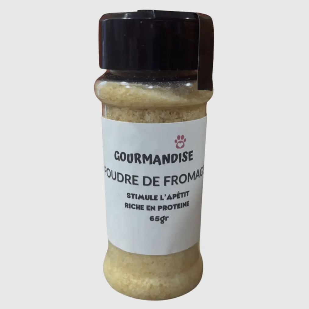 poudre fromage chien chat