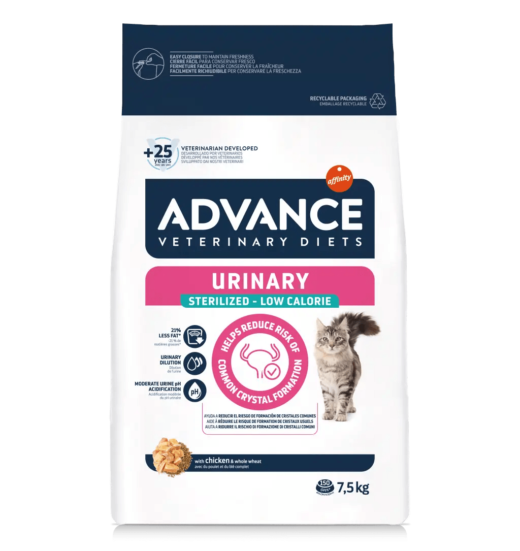 ADVANCE chat Urinary Sterilized - Low calorie