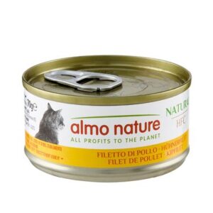ALMO NATURE Chat Natural Filet de poulet 70g