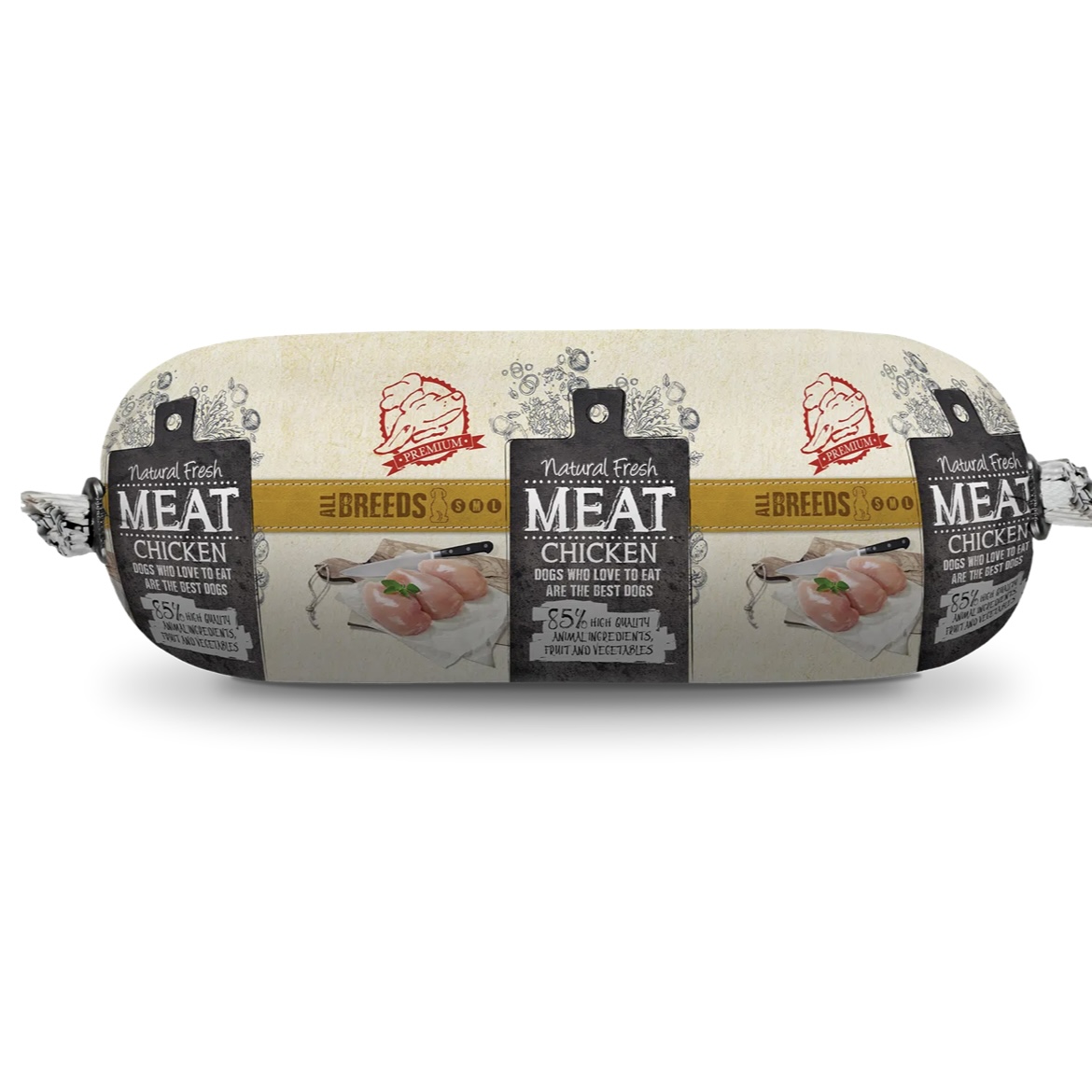 Saucisson pour chien NaturalFreshMeat