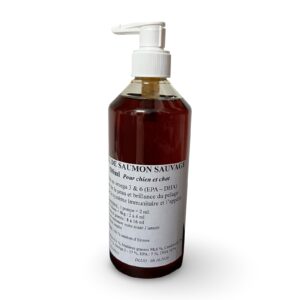 Huile de saumon sauvage 500ml