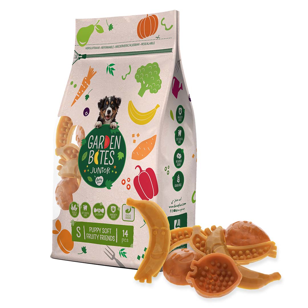 Veggie - Puppy - garden bites Friends S (14pcs)